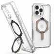 Husa de protectie UAG Plyo XTE MagSafe compatibil cu iPhone 16 Pro, Transparent Titanium