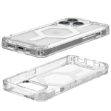 Husa de protectie UAG Plyo MagSafe compatibil cu iPhone 15 Pro, Ice White
