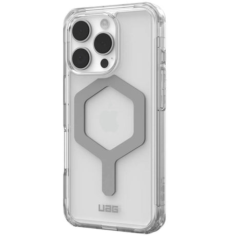 Husa de protectie UAG Plyo MagSafe compatibil cu iPhone 16 Pro, Ice Silver