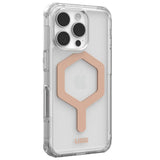 Husa de protectie UAG Plyo MagSafe compatibil cu iPhone 16 Pro, Ice Rose Gold