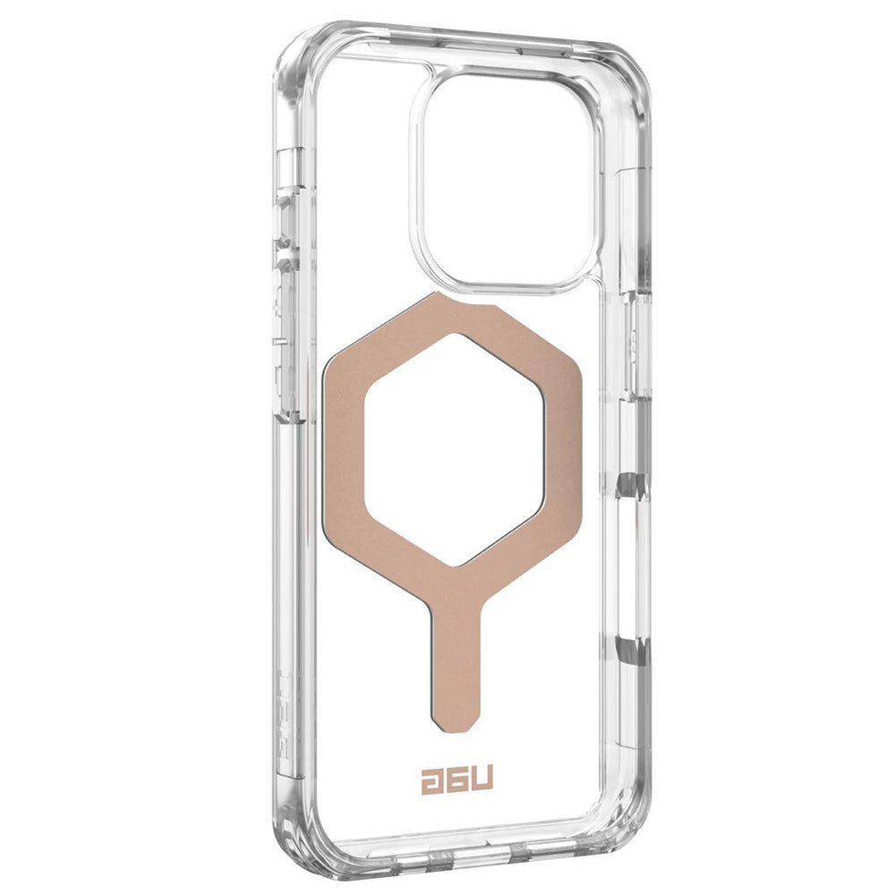 Husa de protectie UAG Plyo MagSafe compatibil cu iPhone 16 Pro, Ice Rose Gold