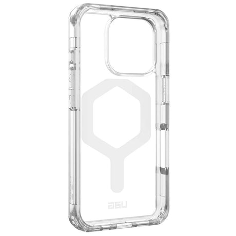 Husa de protectie UAG Plyo MagSafe compatibil cu iPhone 16 Pro, Ice White
