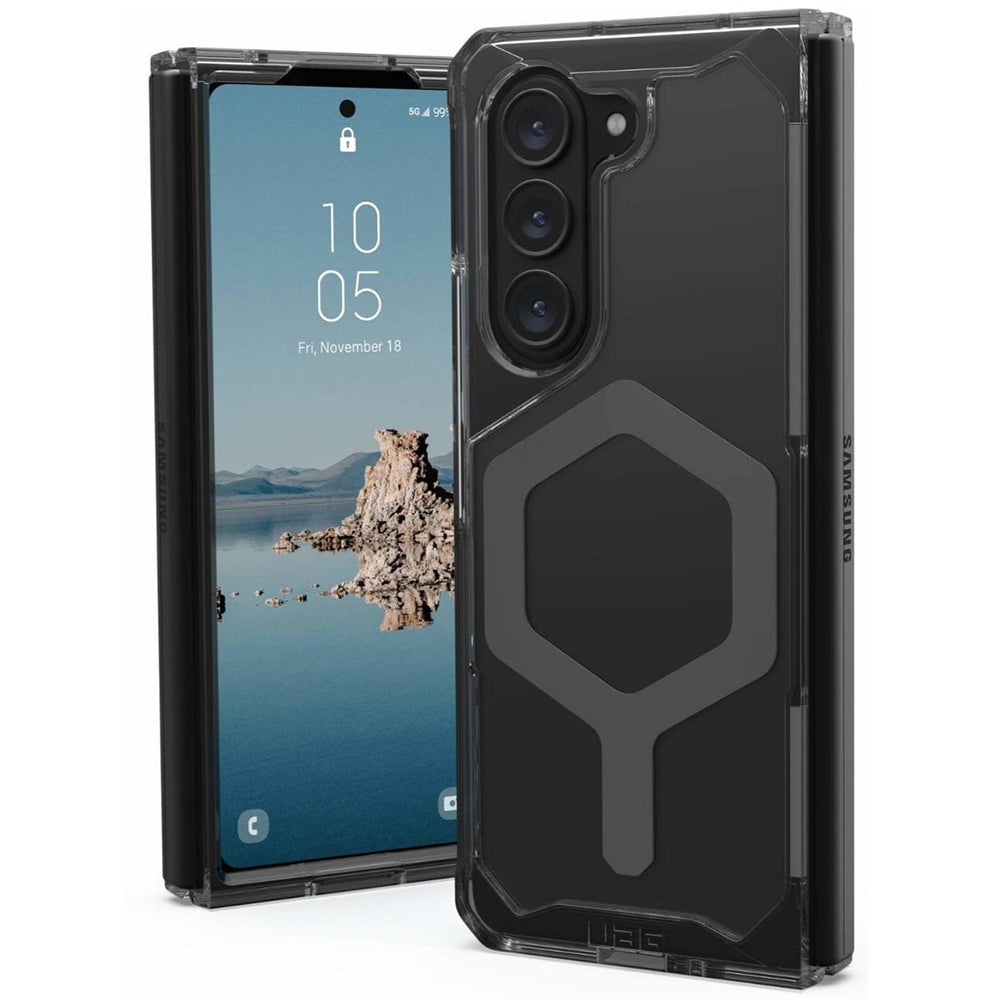 Husa de protectie UAG Plyo Pro MagSafe compatibil cu Samsung Galaxy Z Fold5, Ash / Gri Spatial