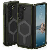 Husa de protectie UAG Plyo Pro MagSafe compatibil cu Samsung Galaxy Z Fold5, Oliv / Space Grey