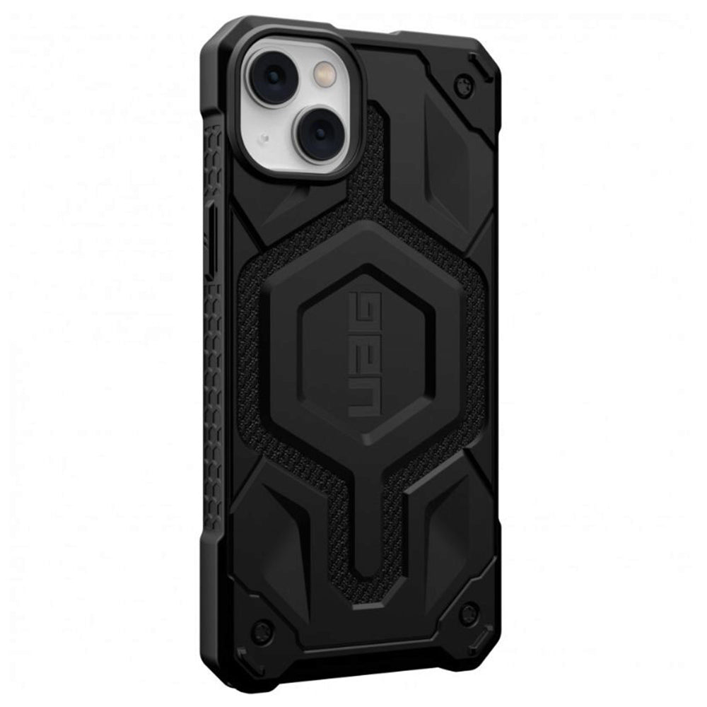 Husa de protectie UAG Monarch Pro MagSafe compatibil cu iPhone 14 Plus, Kevlar Black