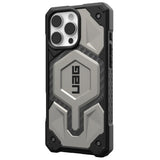 Husa de protectie UAG Monarch Pro MagSafe compatibil cu iPhone 16 Pro, Titanium