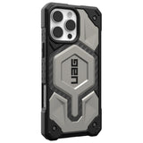 Husa de protectie UAG Monarch Pro MagSafe compatibil cu iPhone 16 Pro, Titanium