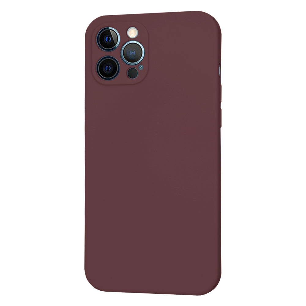 Husa de protectie Techsuit SoftFlex MagSafe compatibil cu iPhone 12 Pro Max, Plum Red