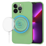 Husa de protectie Techsuit SoftFlex MagSafe compatibil cu iPhone 13 Pro, Verde Menta