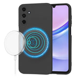 Husa de protectie Techsuit SoftFlex MagSafe compatibil cu Samsung Galaxy A15 4G / A15 5G, Negru
