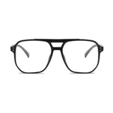 Techsuit Anti-Blue Light Glasses Reflex PC (PC28014-C1), Square, Negru