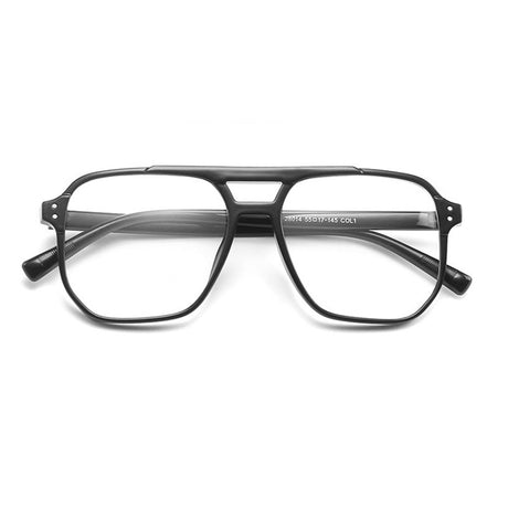 Techsuit Anti-Blue Light Glasses Reflex PC (PC28014-C1), Square, Negru