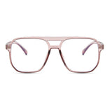 Techsuit Anti-Blue Light Glasses Reflex PC (PC28014-C4), Square, Roz