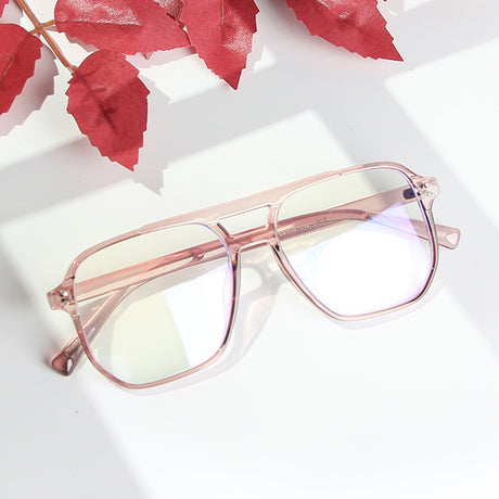 Techsuit Anti-Blue Light Glasses Reflex PC (PC28014-C8), Square, Transparent