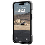 Husa de protectie UAG Monarch compatibil cu iPhone 15 Plus, Carbon Fiber