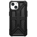 Husa de protectie UAG Monarch compatibil cu iPhone 15 Plus, Carbon Fiber