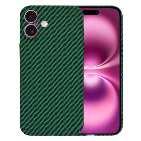 Husa de protectie Techsuit Carbonite FiberShell compatibil cu iPhone 16 Plus, Verde