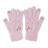 Techsuit Gloves (ST0011), from Mink Fur, Size 21cm, Mov