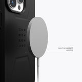 Husa de protectie UAG Essential Armor MagSafe compatibil cu iPhone 15 Pro, Negru