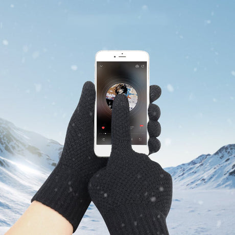 Techsuit Gloves (ST0013), from Acrylic, Size 22cm, Coffee