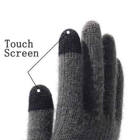 Techsuit Gloves (ST0013), from Acrylic, Size 22cm, Coffee