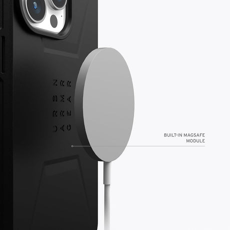 Husa de protectie UAG Essential Armor MagSafe compatibil cu iPhone 15 Pro Max, Negru