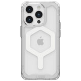 Husa de protectie UAG Plyo MagSafe compatibil cu iPhone 15 Pro, Ice White