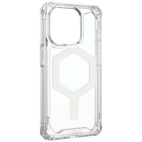 Husa de protectie UAG Plyo MagSafe compatibil cu iPhone 15 Pro, Ice White