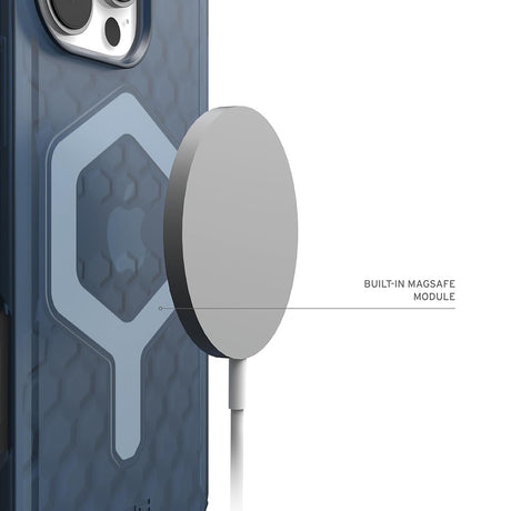 Husa de protectie UAG Essential Armor MagSafe compatibil cu iPhone 16 Pro Max, Cloud Blue