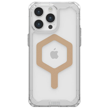Husa de protectie UAG Plyo MagSafe compatibil cu iPhone 15 Pro Max, Ice Gold