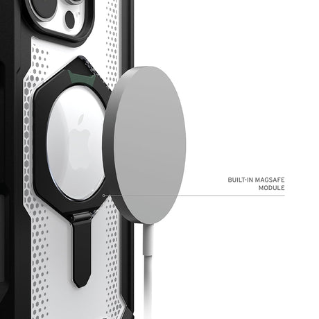 Husa de protectie UAG Plasma XTE MagSafe compatibil cu iPhone 16 Pro Max, Negru Clear