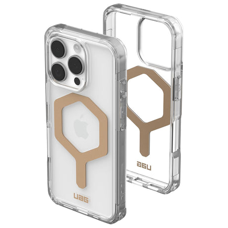 Husa de protectie UAG Plyo MagSafe compatibil cu iPhone 16 Pro, Ice Gold