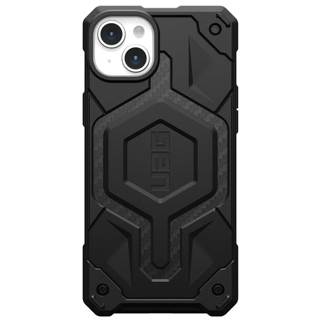Husa de protectie UAG Monarch Pro MagSafe compatibil cu iPhone 15 Plus, Carbon Fiber