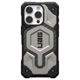 Husa de protectie UAG Monarch Pro MagSafe compatibil cu iPhone 16 Pro, Titanium