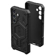 Husa de protectie UAG Monarch Pro MagSafe compatibil cu Samsung Galaxy S24, Carbon Fiber