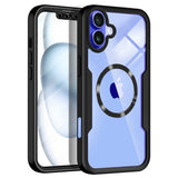 Folie de protectie Techsuit ColorVerse 360 MagSafe Series + compatibil cu iPhone 16, Negru