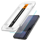 Folie de protectie Spigen (set de 2) Glas.tR EZ-FIT (AGL08729) compatibil cu Samsung Galaxy S24 FE / A56 5G, Transparent
