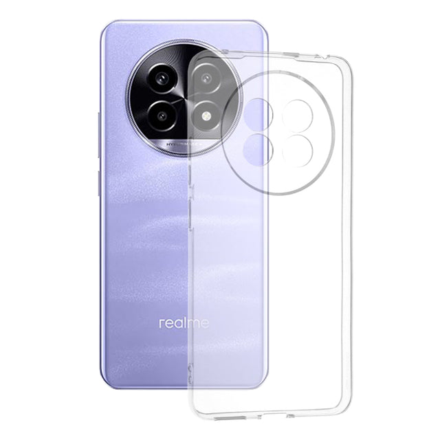 Husa de protectie Techsuit Clear Silicone compatibil cu Realme 13 Pro / 13 Pro+, Transparent