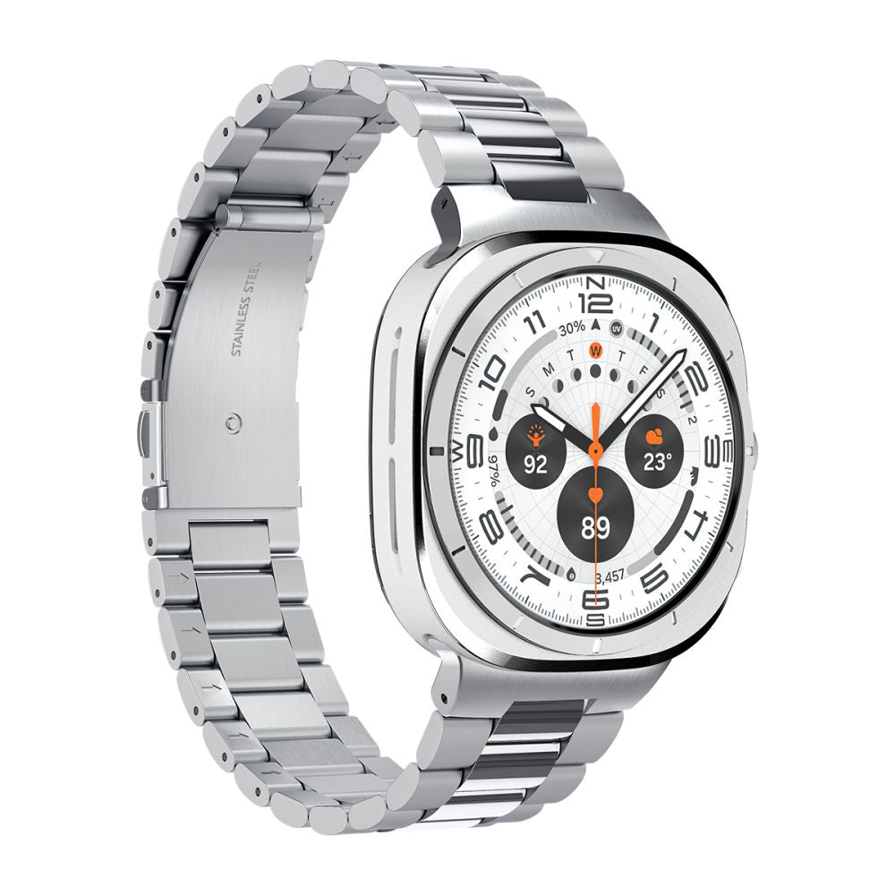 Curea smartwatch Spigen compatibil cu Samsung Galaxy Watch Ultra 47mm / Watch Ultra 2, Argintiu