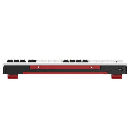 Tastatura/Mouse Havit Gaming Keyboard (KB902L), USB-C, with RGB Lights, 1.8m, 200mA, Negru / White / Red