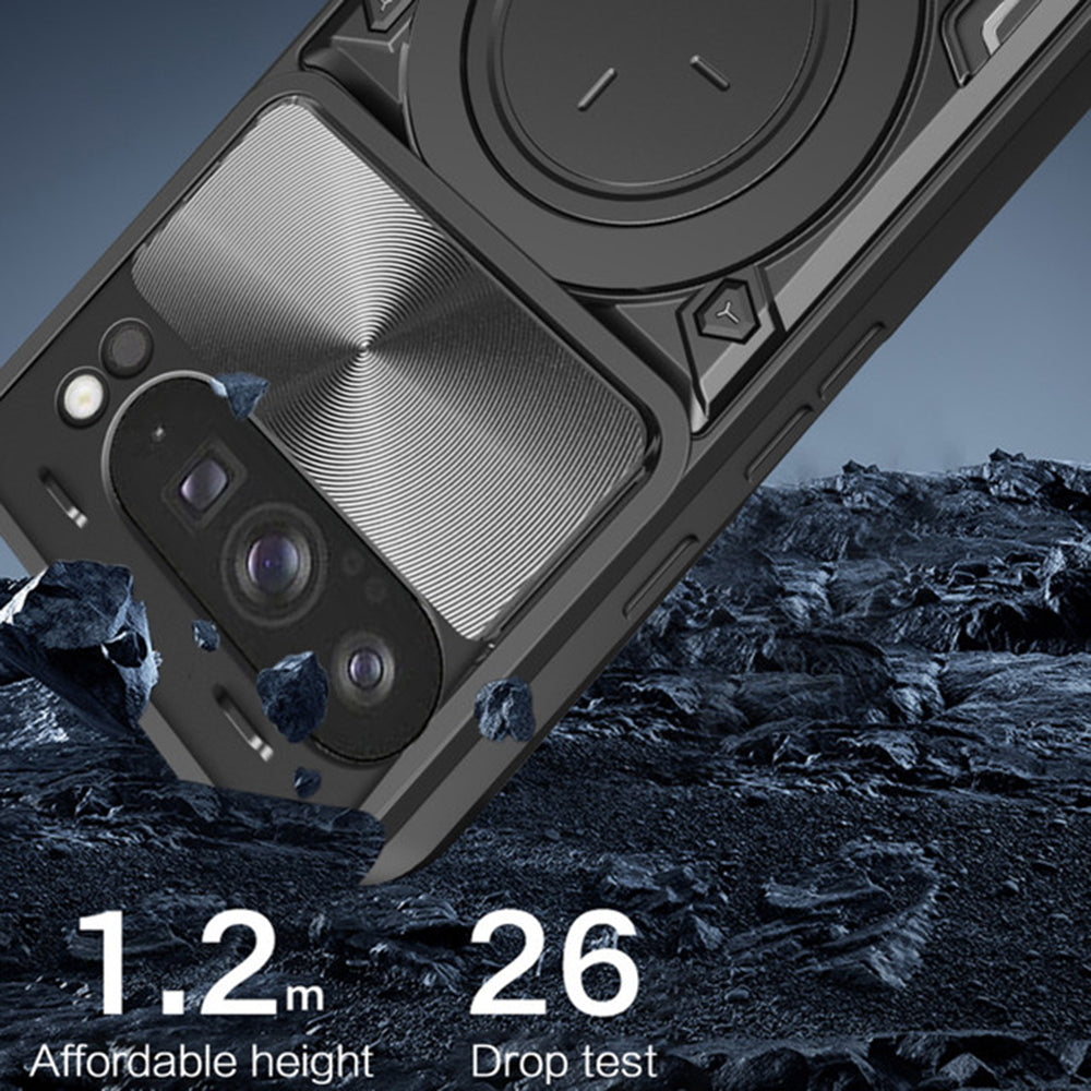 Husa de protectie Techsuit CamGuard Pro compatibil cu Google Pixel 9a, Mov