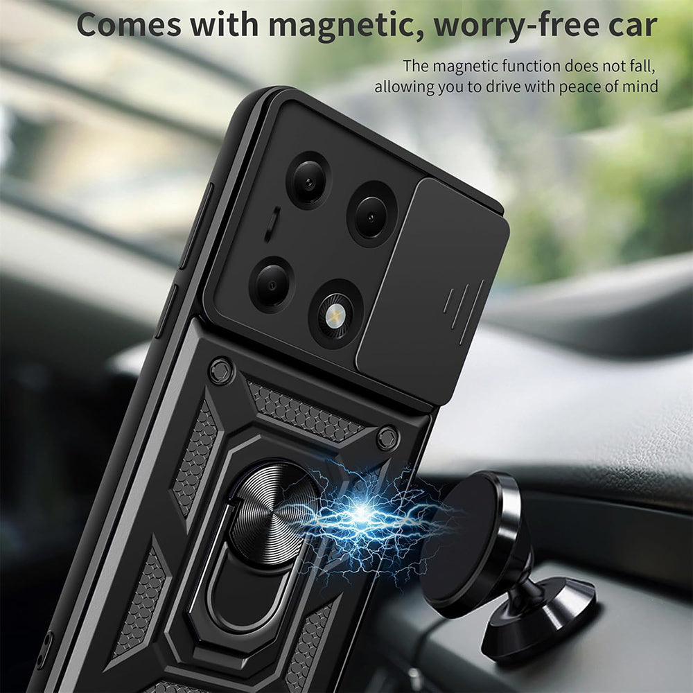 Husa de protectie Techsuit CamGuard Pro compatibil cu Google Pixel 9a, Mov
