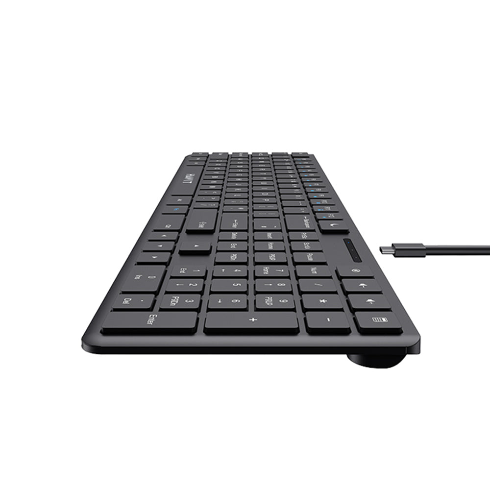Tastatura/Mouse Havit Wired Keyboard (KB252), USB-C, 300mA, 1.5m, 5V, Negru