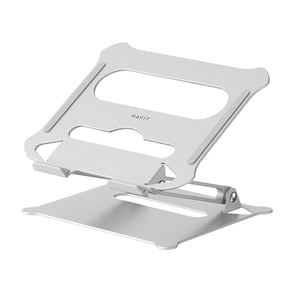 Suport Havit Laptop (H740), Adjustable, Aluminum Alloy, Argintiu