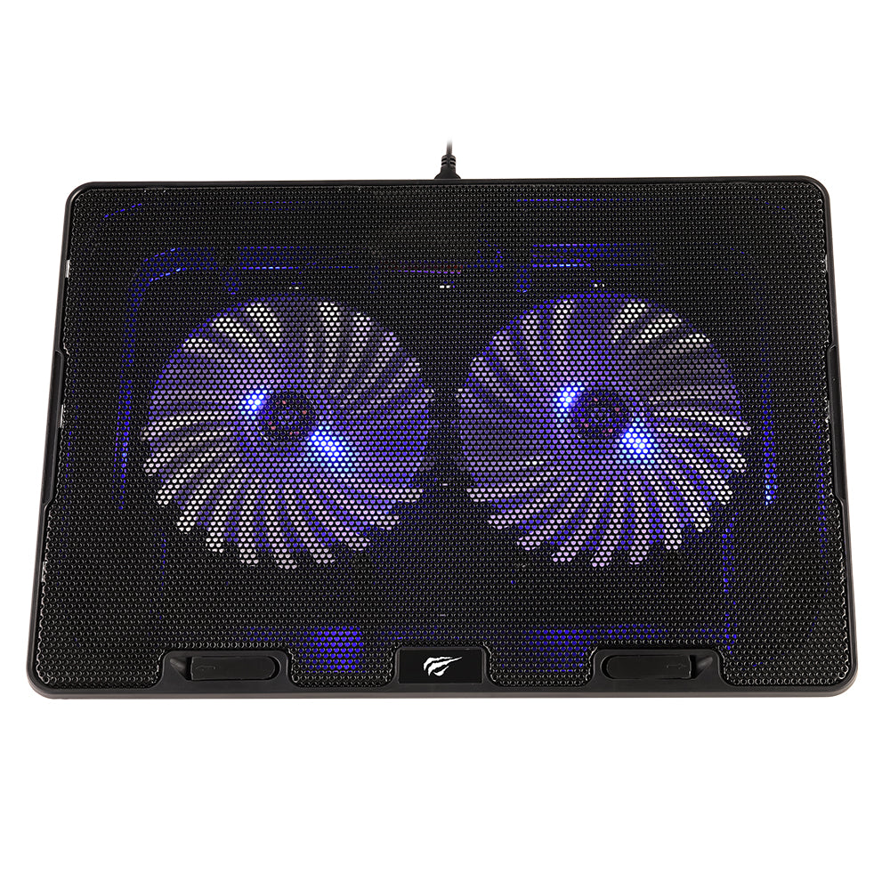 Suport Havit Cooling Pad (F2083), for Laptop, 9 - 1000RPM, 2 Fans, Negru