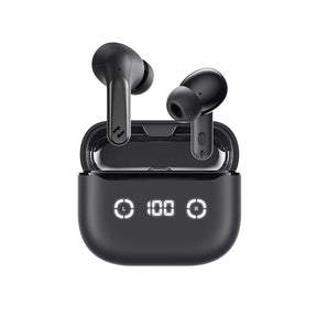 Casti Havit (TW984), Bluetooth 5.4, ANC, Digital Display, True Wireless, Type-C, 420mAh, Havit Life App, Negru
