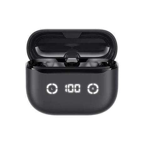 Casti Havit (TW984), Bluetooth 5.4, ANC, Digital Display, True Wireless, Type-C, 420mAh, Havit Life App, Negru