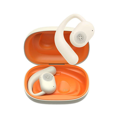 Casti Havit (OWS914), with Microphone, Bluetooth 5.3, True Wireless Stereo, ENC, USB-C, 500mAh, Bej