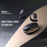 Casti Havit (OWS914), with Microphone, Bluetooth 5.3, True Wireless Stereo, ENC, USB-C, 500mAh, Balck