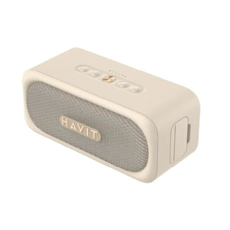 Casti Havit Wireless Speaker (SK905BT), Type-C, Bluetooth 5.3, TWS, TF, AUX, Hands-Free Call, IPX7, 2000mAh, Bej